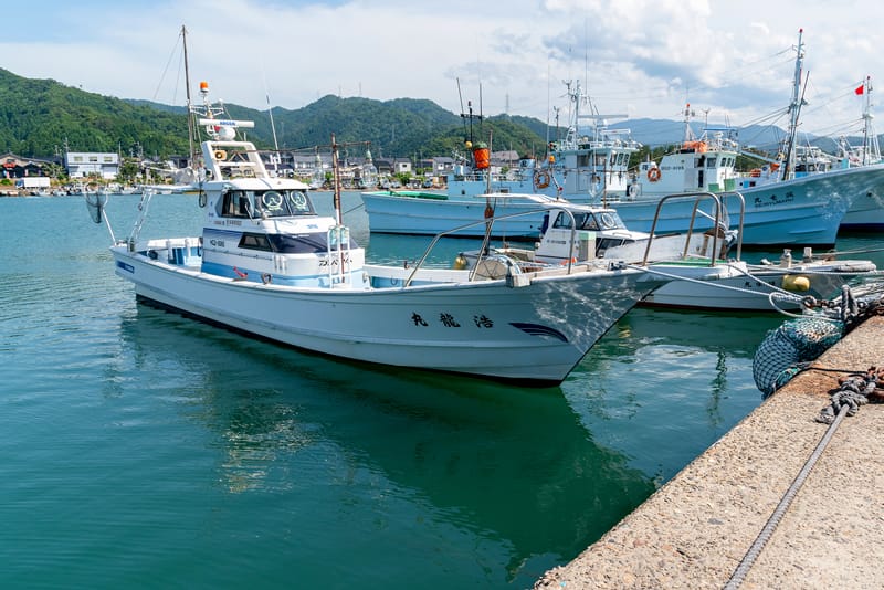 香住港と浩龍丸